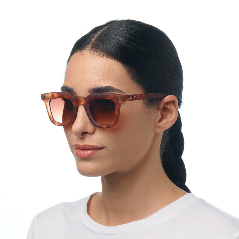 Lentes de Sol Unisex Firenze Havana y Marrón Okkia
