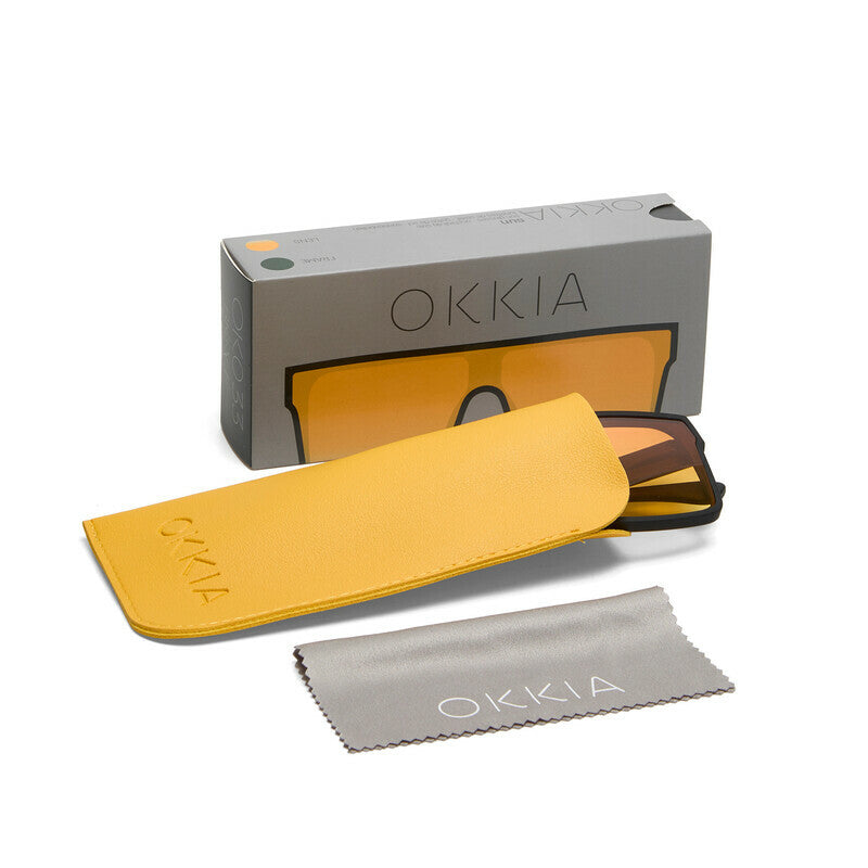 Lentes de Sol Unisex Tokyo Amarillo Okkia