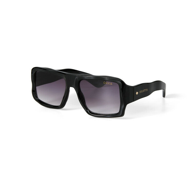 Lentes de Sol para Mujer Kansas Negro Seletti x Okkia