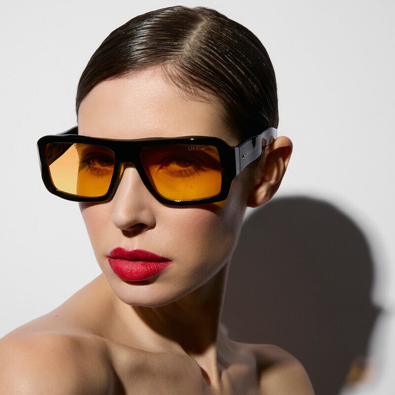 Lentes de Sol para Mujer Kansas Amarillo Seletti x Okkia