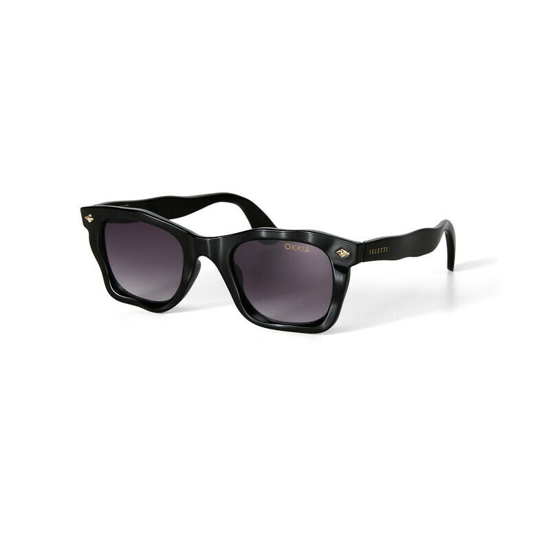 Lentes de Sol para Mujer Dakota Negro Seletti x Okkia