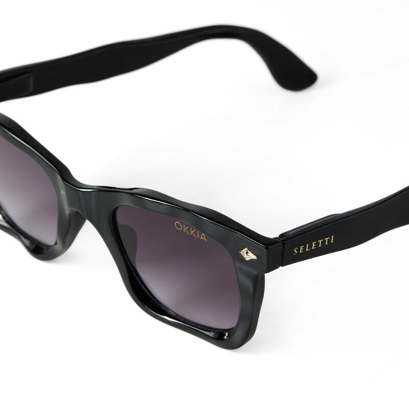 Lentes de Sol para Mujer Dakota Negro Seletti x Okkia