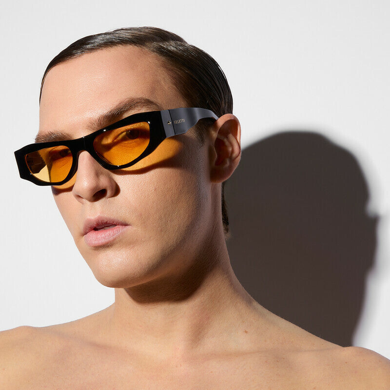 Lentes de Sol para Mujer Colorado Amarillo Seletti x Okkia
