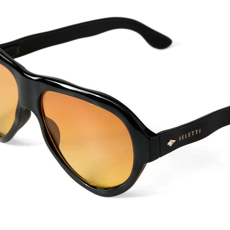 Lentes de Sol para Mujer Florida Amarillo Seletti x Okkia