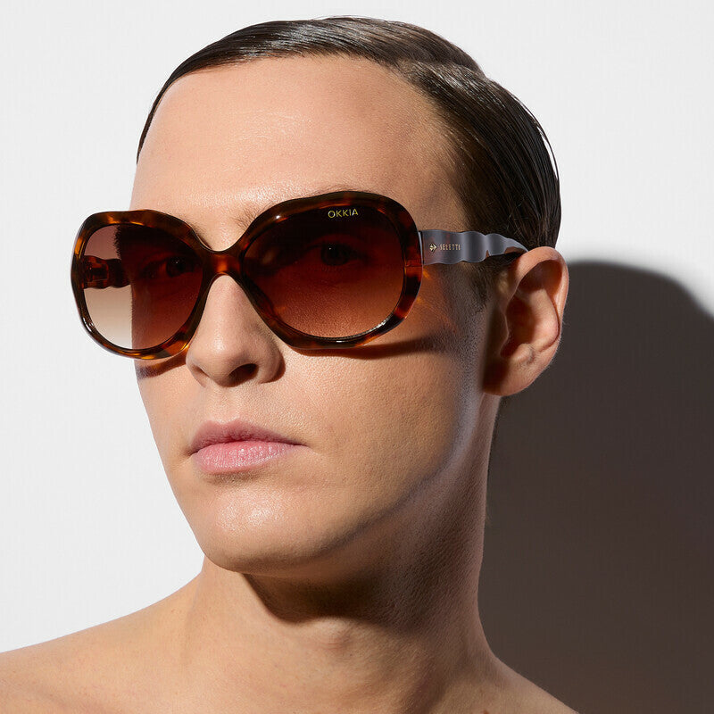 Lentes de Sol para Mujer California Amarillo Seletti x Okkia
