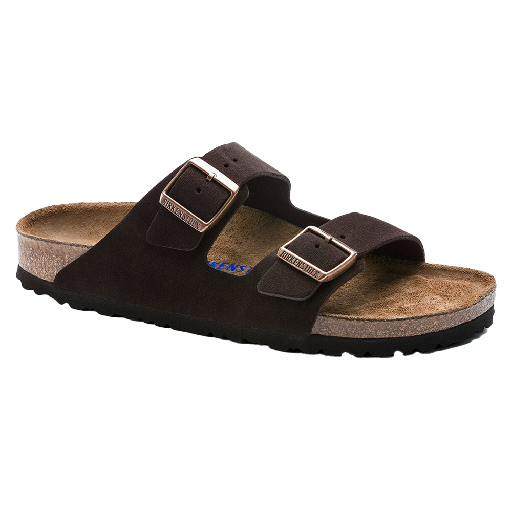 Arizona Soft Footbed Suede Leather Mocha Regular Fit