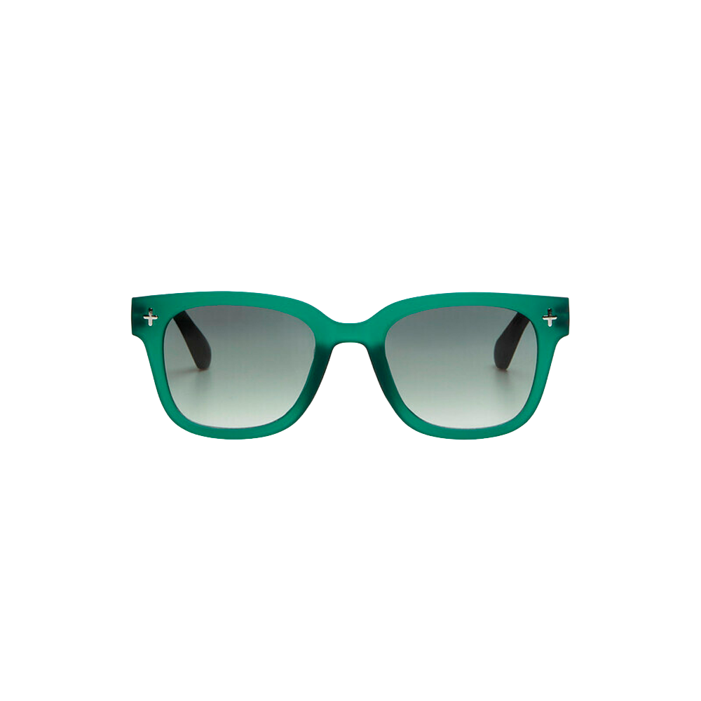 Lentes de Sol Unisex Giovanni Verde Traslúcido Okkia