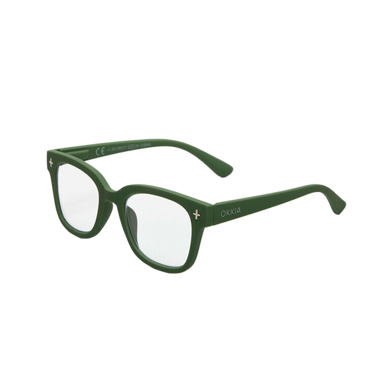 Lentes de Lectura Unisex Giovanni Verde +1.00 Okkia