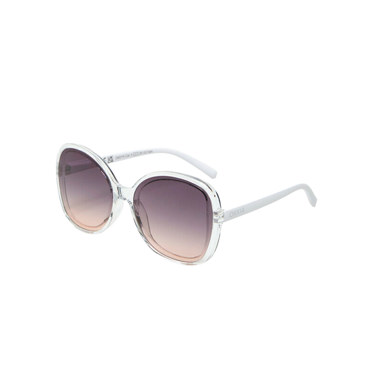 Lentes de Sol para Mujer Anna Transparente Negro-Rosa Okkia