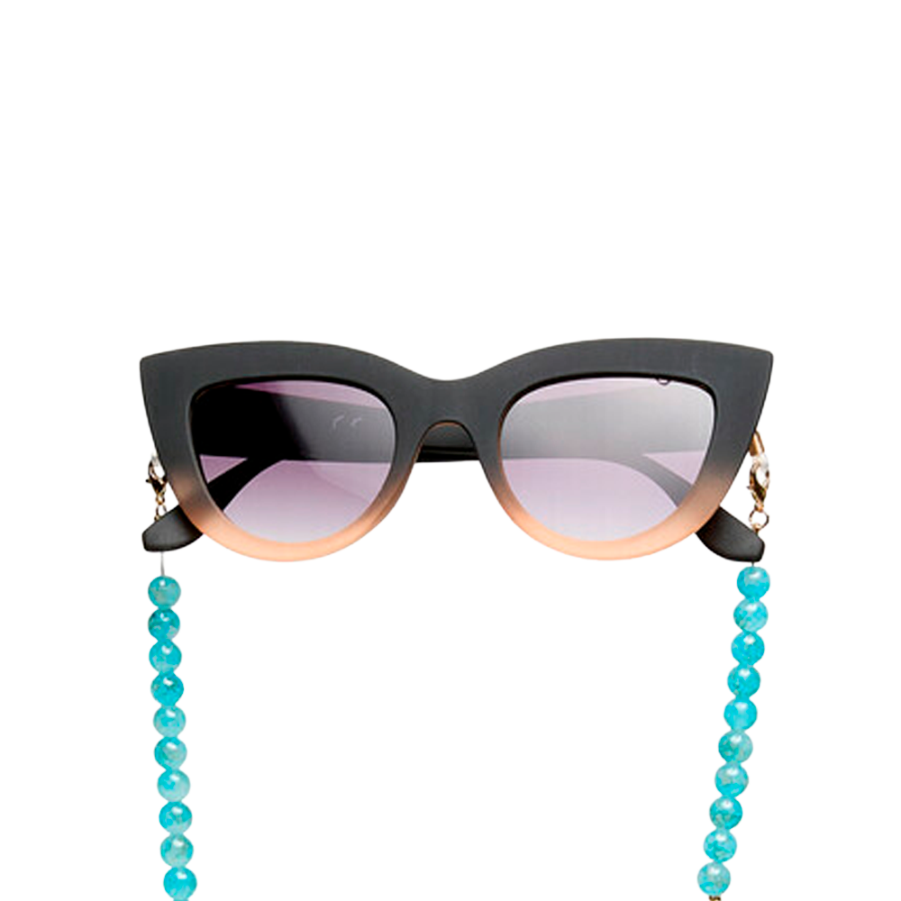 Colgante para Lentes Sphère Colorées Aquamarine Okkia