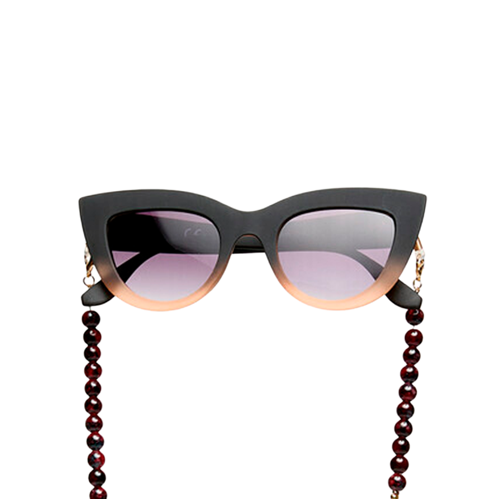 Colgante para Lentes Sphère Colorées Chocolate Opal Okkia