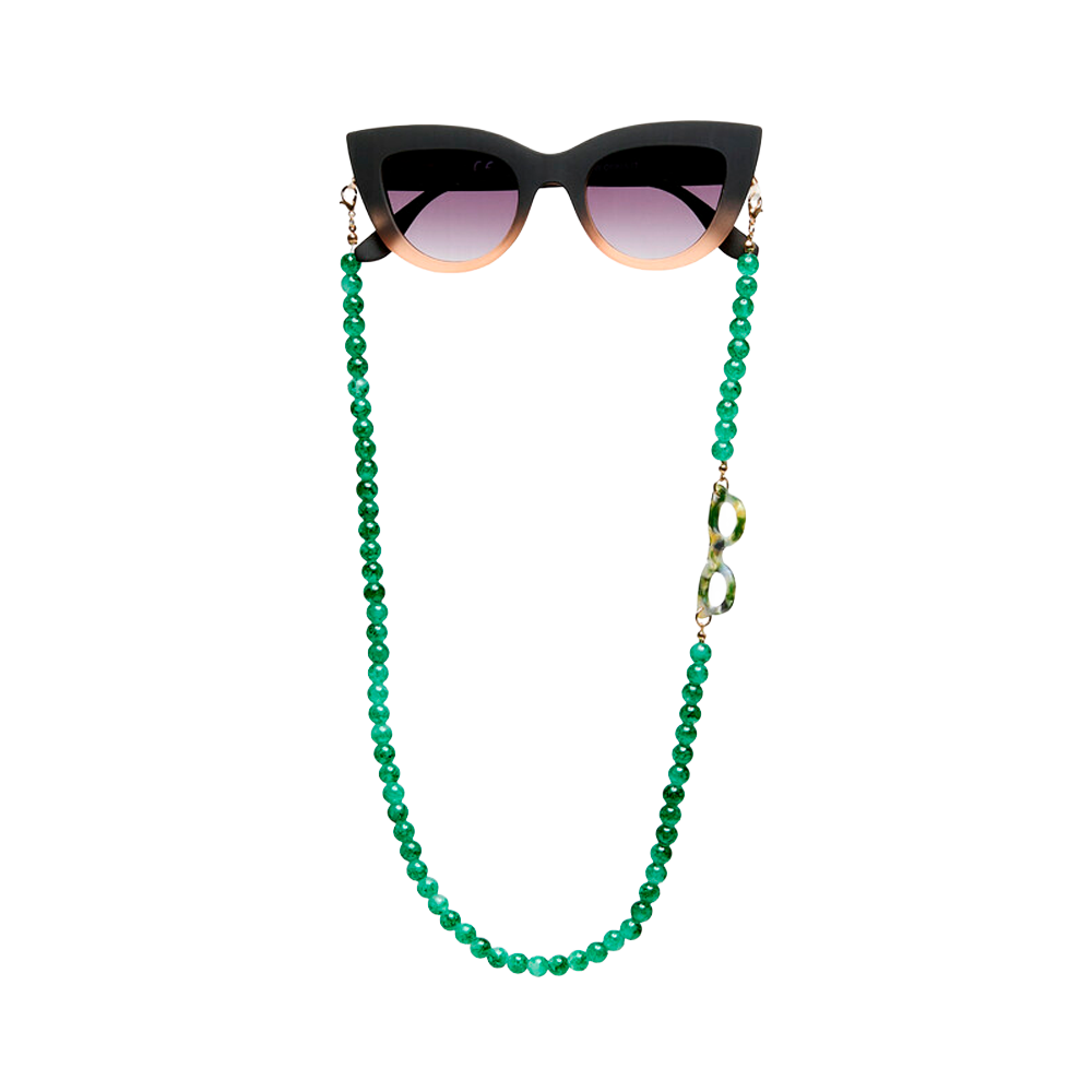 Colgante para Lentes Sphère Colorées Emerald Okkia