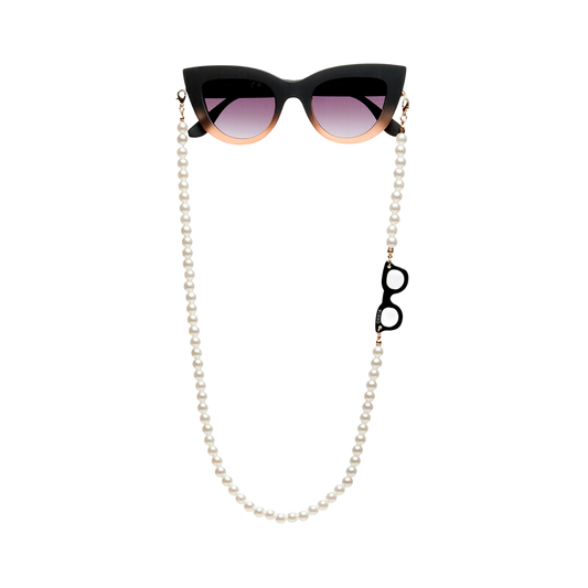 Colgante para Lentes Sphère White Pearl Okkia