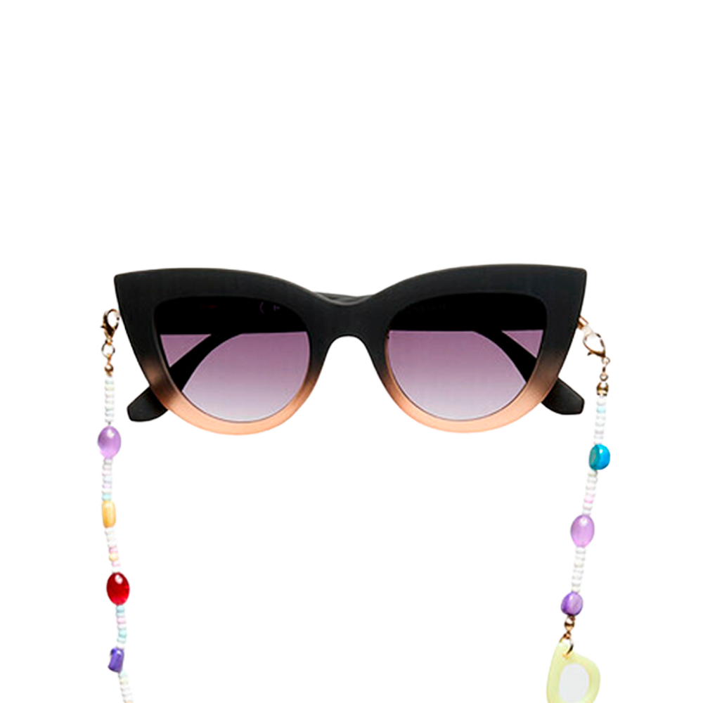 Colgante para Lentes Bohémien Beige Multicolor Okkia