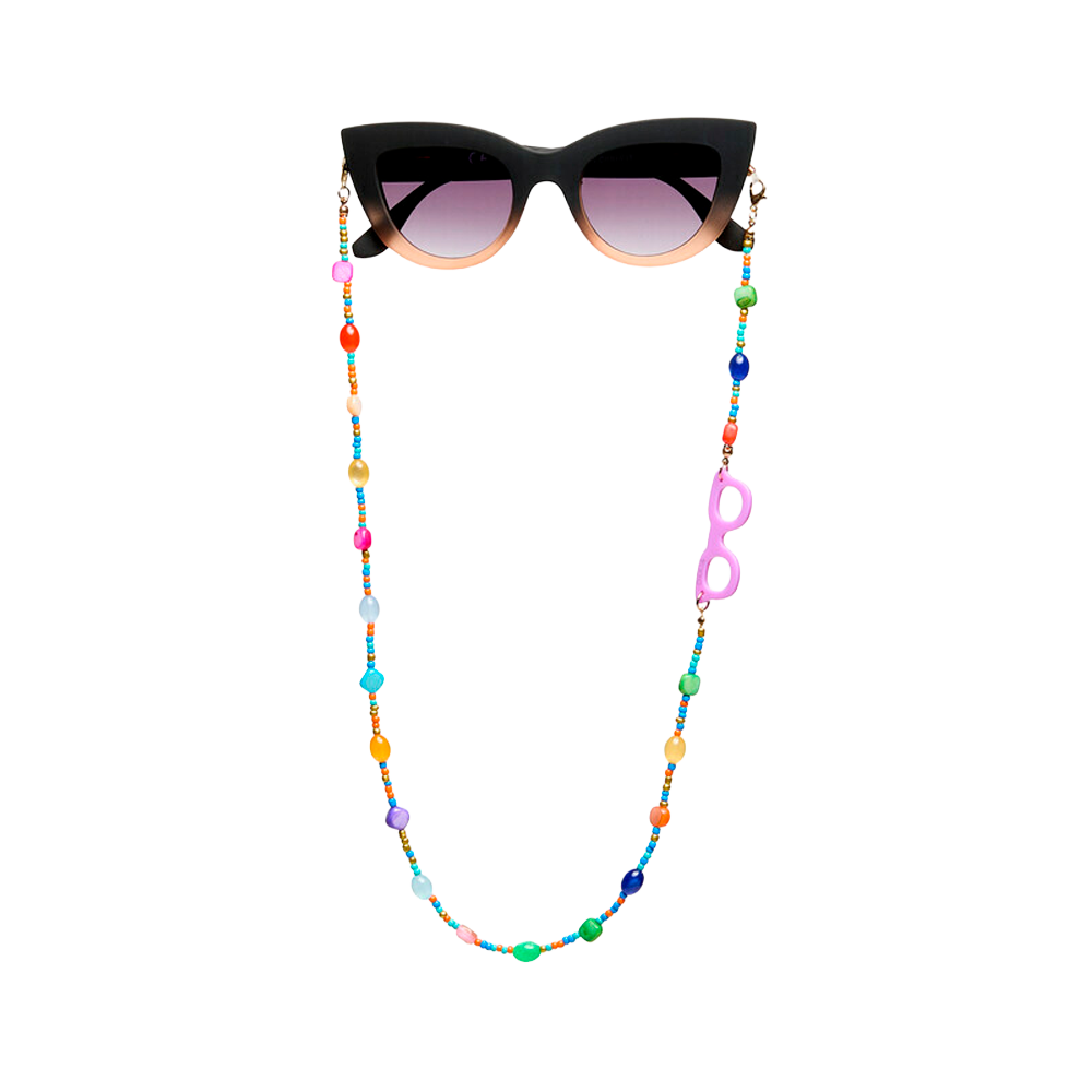 Colgante para Lentes Bohémien Pink Multicolor Okkia