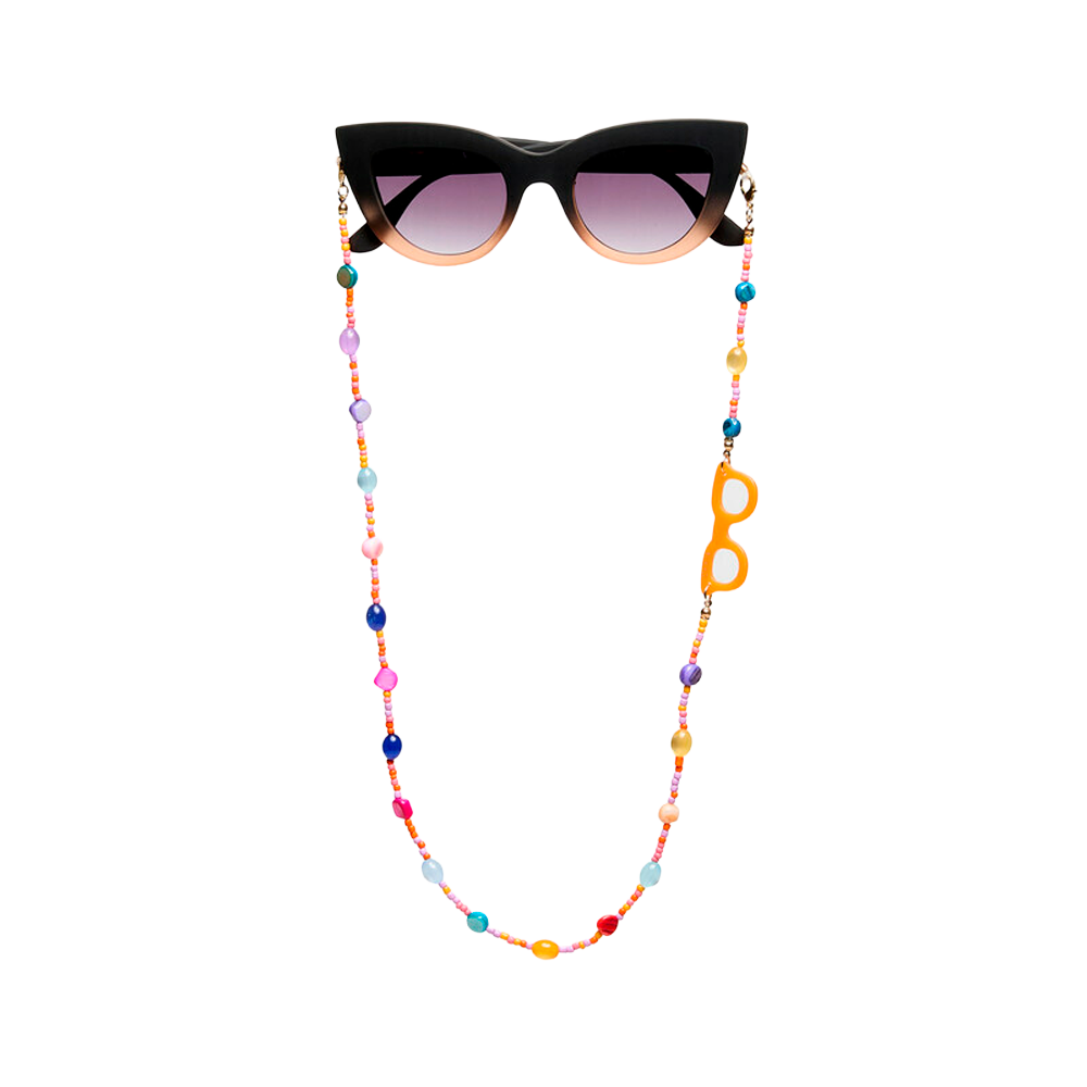 Colgante para Lentes Bohémien Pearl Multicolor Okkia