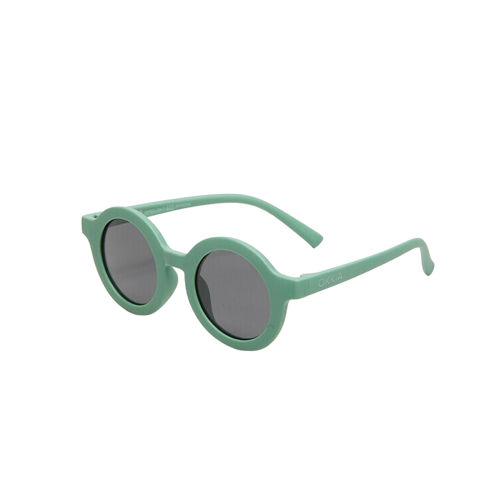 Lentes de Sol Niños Round Green Okkia