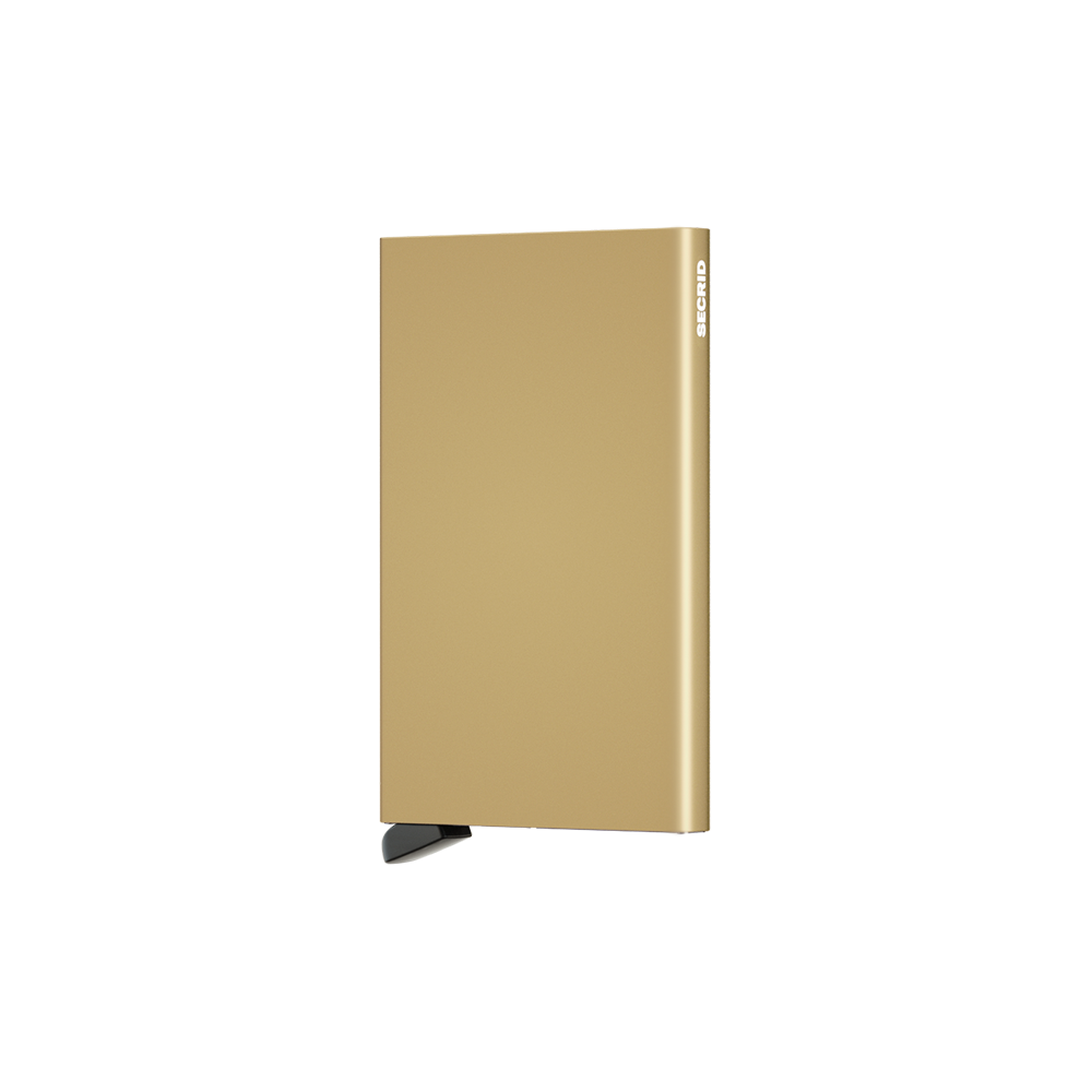 Cardprotector Aluminium Gold