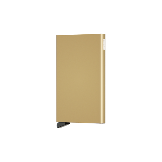 Cardprotector Aluminium Gold