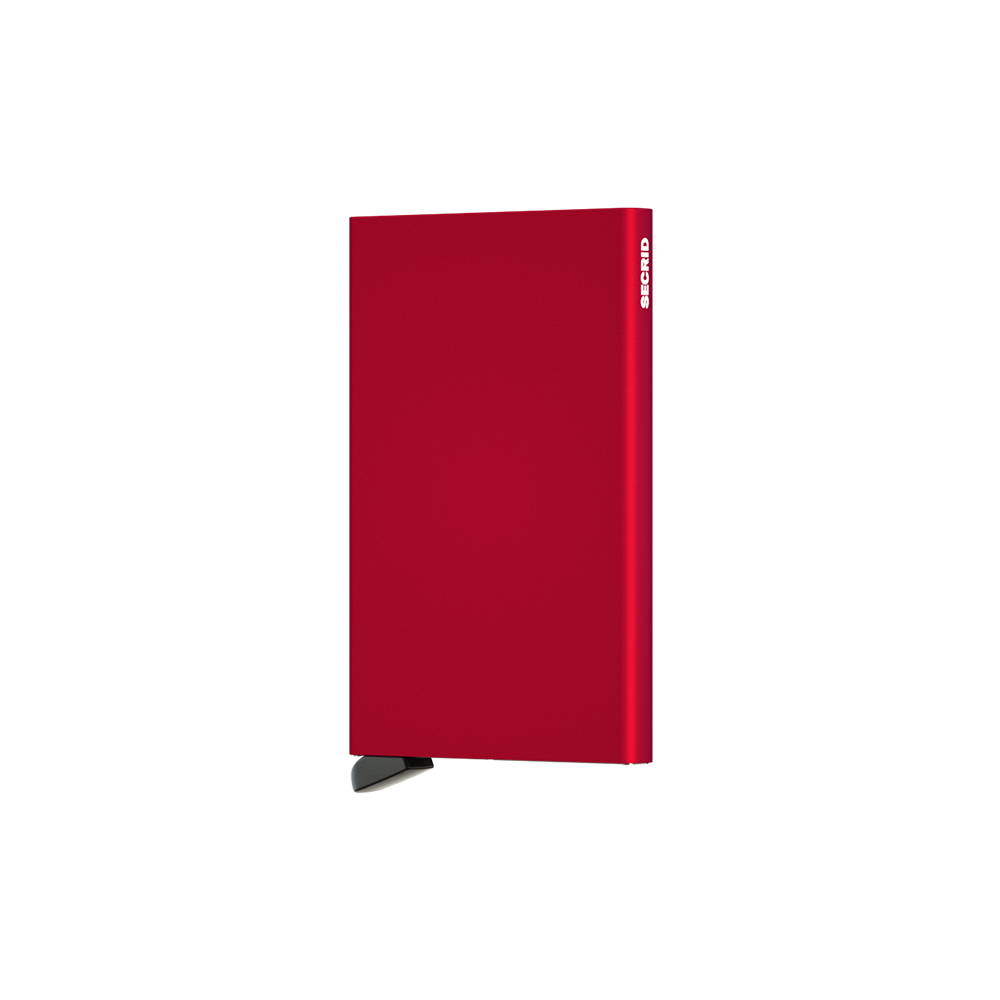 Cardprotector Aluminium Red