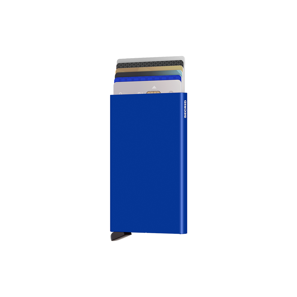 Cardprotector Aluminium Blue