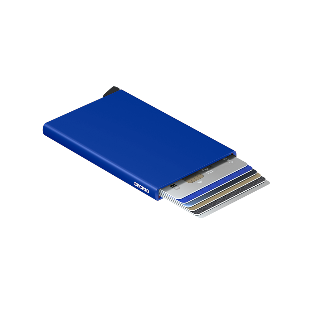 Cardprotector Aluminium Blue