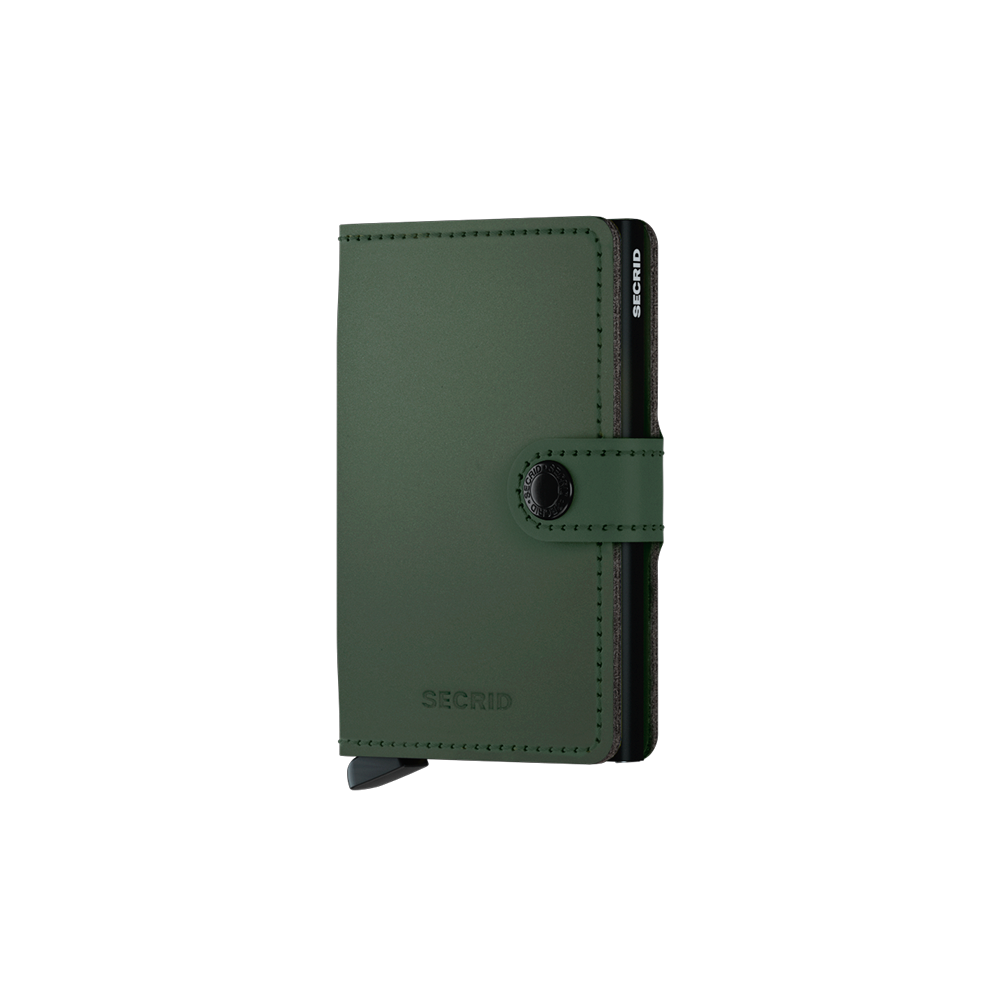 Miniwallet Matte Green-Black