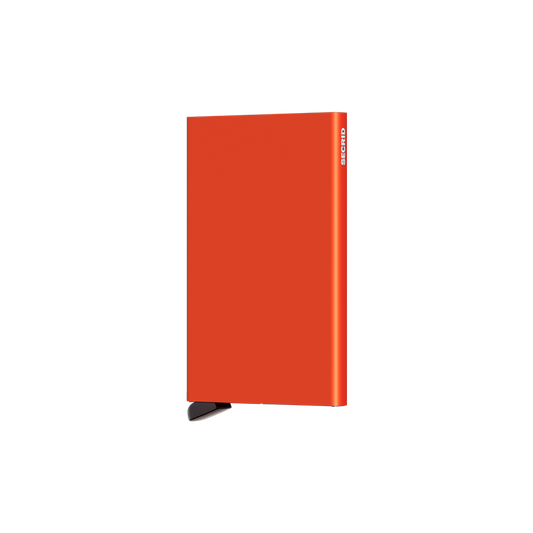 Cardprotector Aluminium Orange