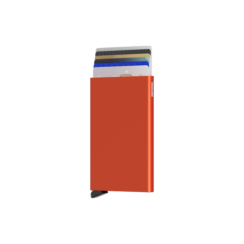 Cardprotector Aluminium Orange