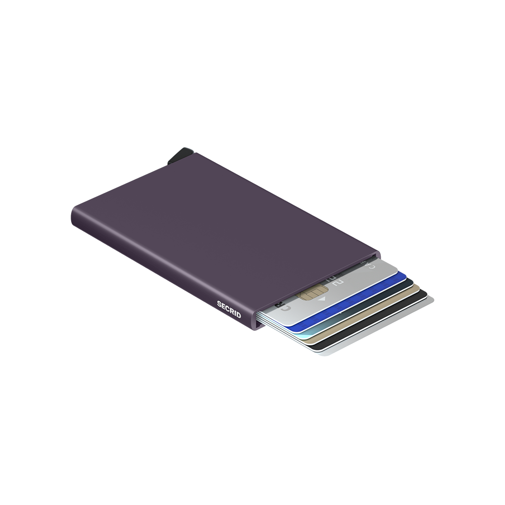 Cardprotector Aluminium Dark Purple