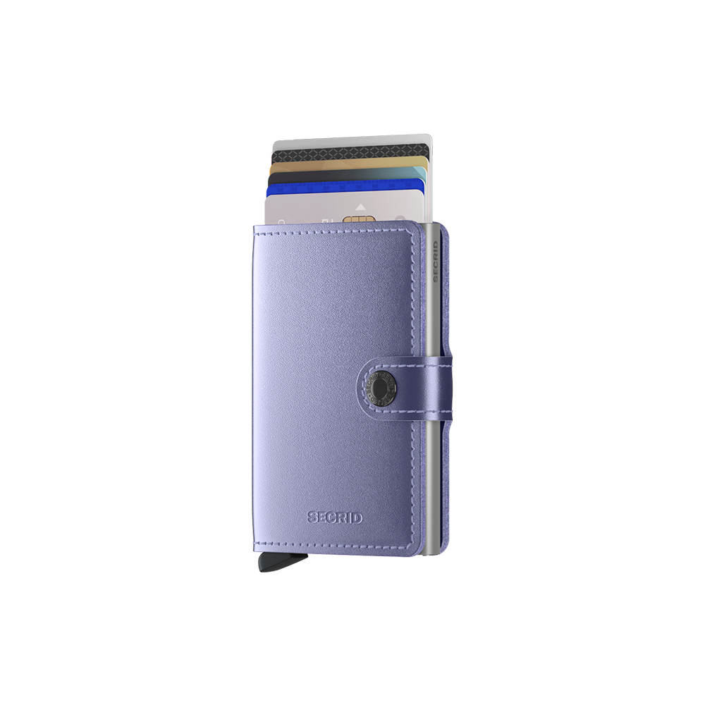 Miniwallet Metallic Lila