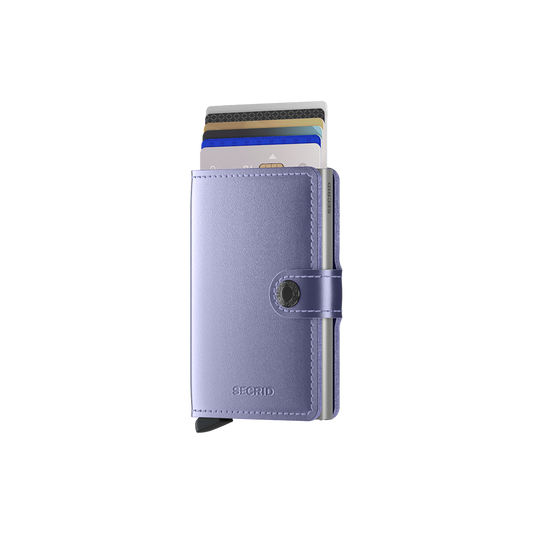 Miniwallet Metallic Lila