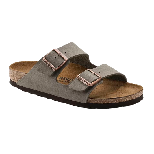 Arizona Birko Flor Nubuck Stone Narrow Fit