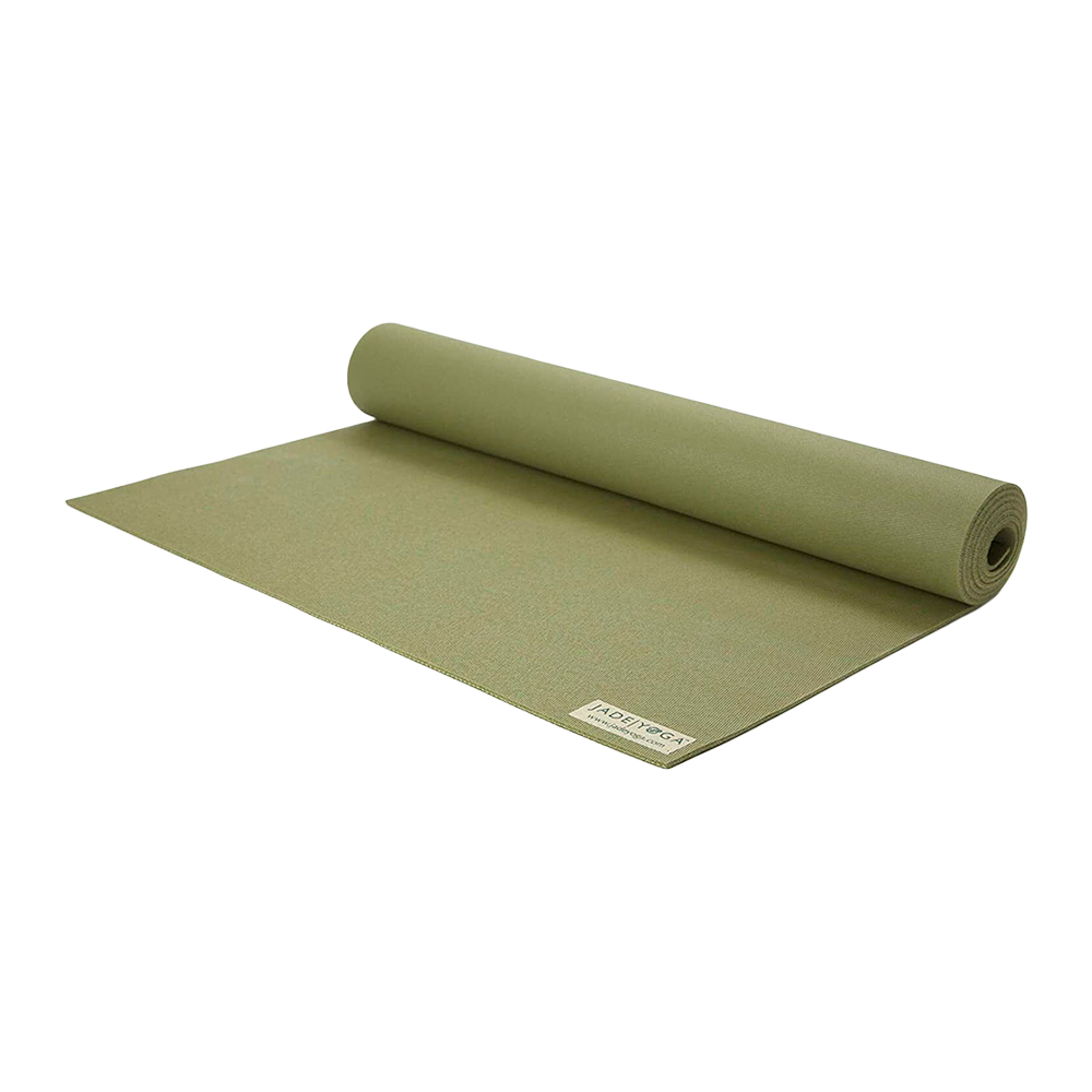 Jade Yoga Mat Harmony Long Olive