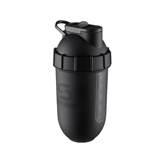 Protein Shaker Bottle 700ml Tumbler View Matte Black